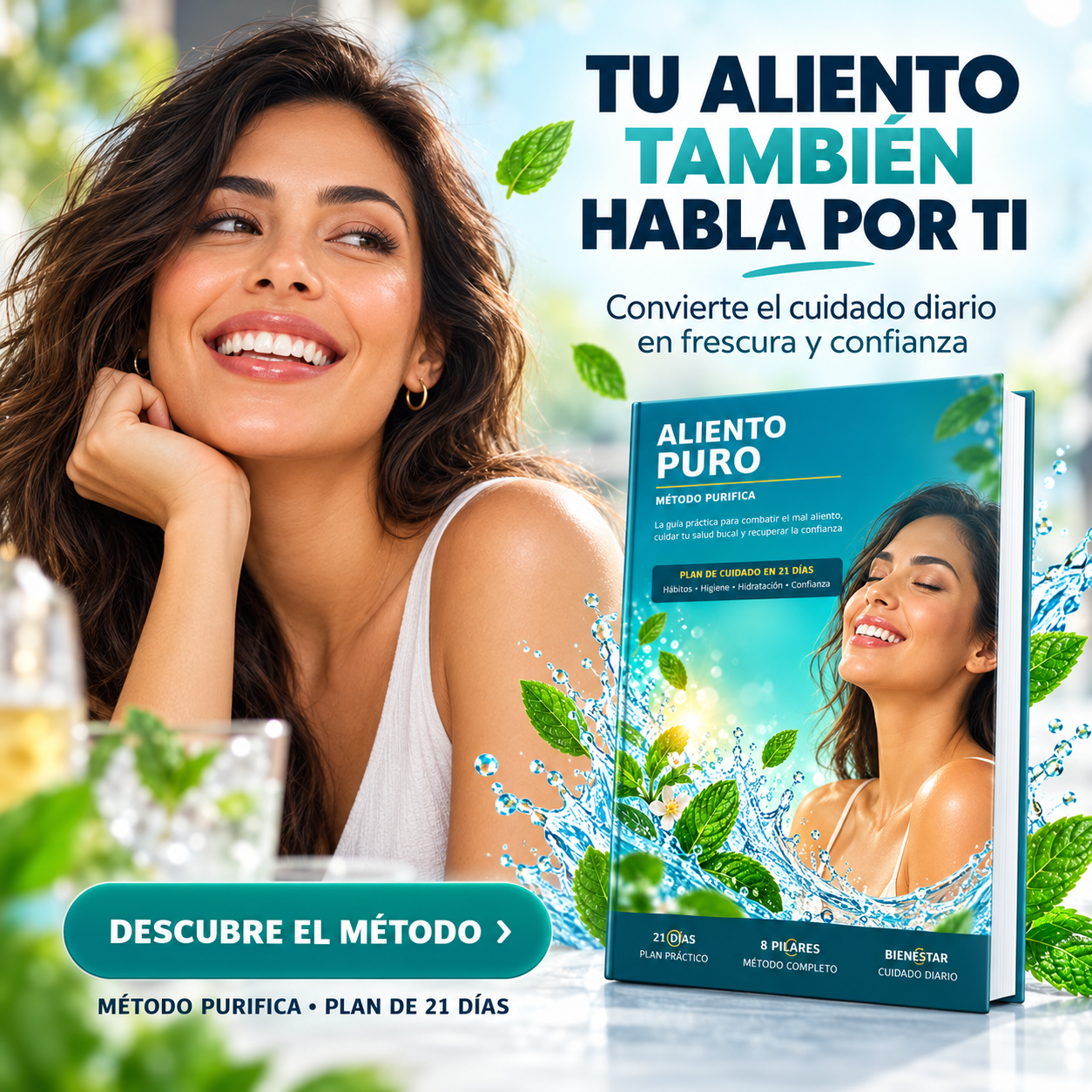 Guía Aliento Puro · Método Purifica con plan de cuidado de 21 días